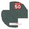 Dark Grey Suede 12x36 Uncut Mat Board - Blank Sheets, No Opening